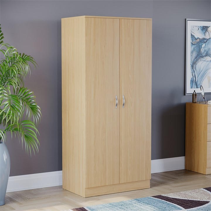 Lassic Vida Designs Riano 2 Door Wardrobe - Beige