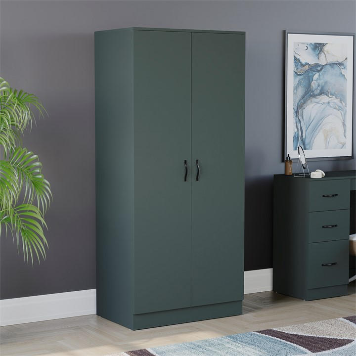 Lassic  Green Vida Designs Riano 2 Door Wardrobe, Sports Direct