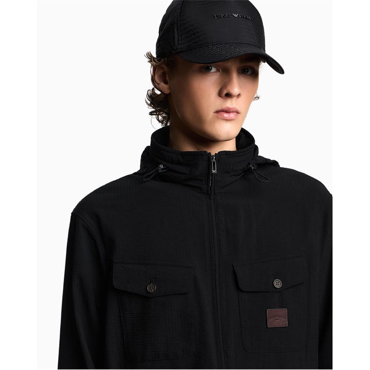 Emporio Armani Men's Black Baseball Hat in Size Mens, Sports Direct