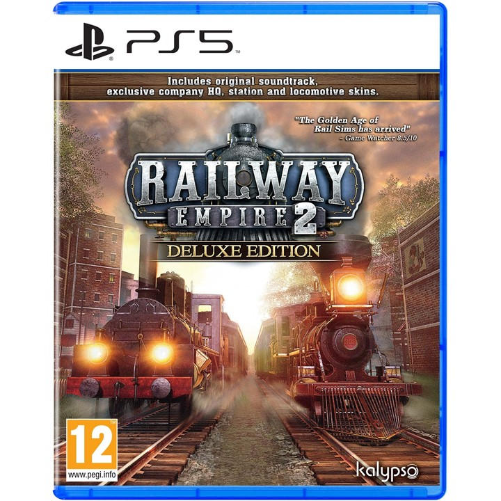 Kalypso Media  None Railway Empire 2 - Deluxe Edition, Sports Direct