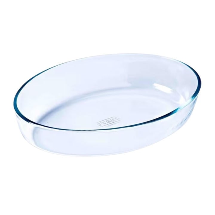 Pyrex  None Essentials Oval Glass Roasting Dish 3L, Sports Direct