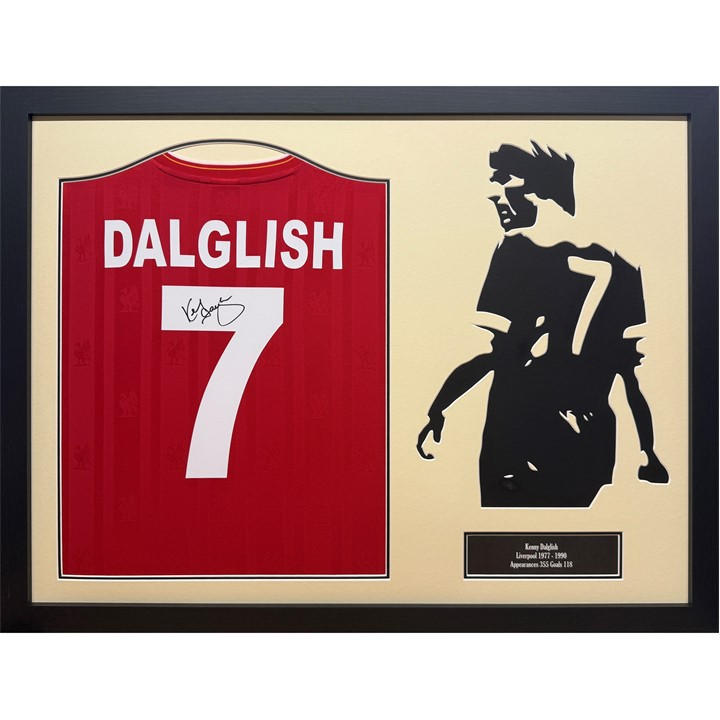 Liverpool    Kenny Dalglish Signed & Framed  Shirt, Football by AllStarSignings Ltd, Sports Direct