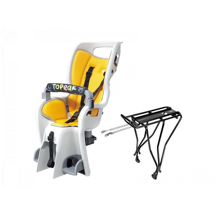 Topeak  Grey Babyseat Ii & Rack (Disc) in Size 29 Inch, Sports Direct