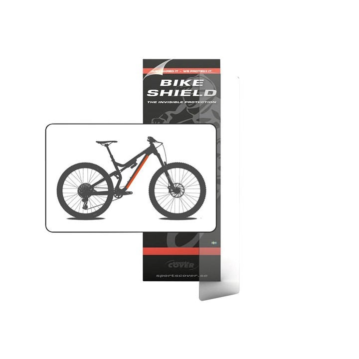 Bike Shield  Clear Tube Shield Medium Kit in Size Matte, Sports Direct
