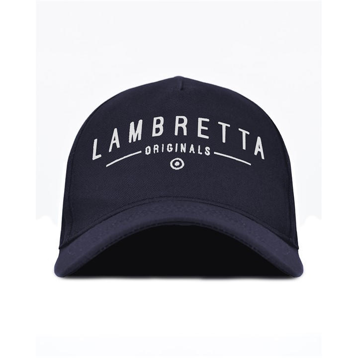 Lambretta Men's Blue Originals Baseball Cap in Size Mens, Sports Direct