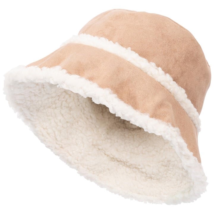 Trespass  Beige Bucket Hat in Size Mens, Sports Direct