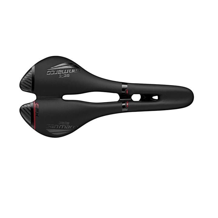 Selle San Marco  Black Aspide Open-Fit Carbon Fx Saddle in Size NARROW (S2, Sports Direct