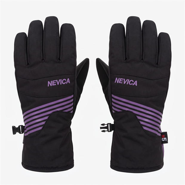 Black/Berry - Nevica - Nevica Meribel Ski Glove Juniors