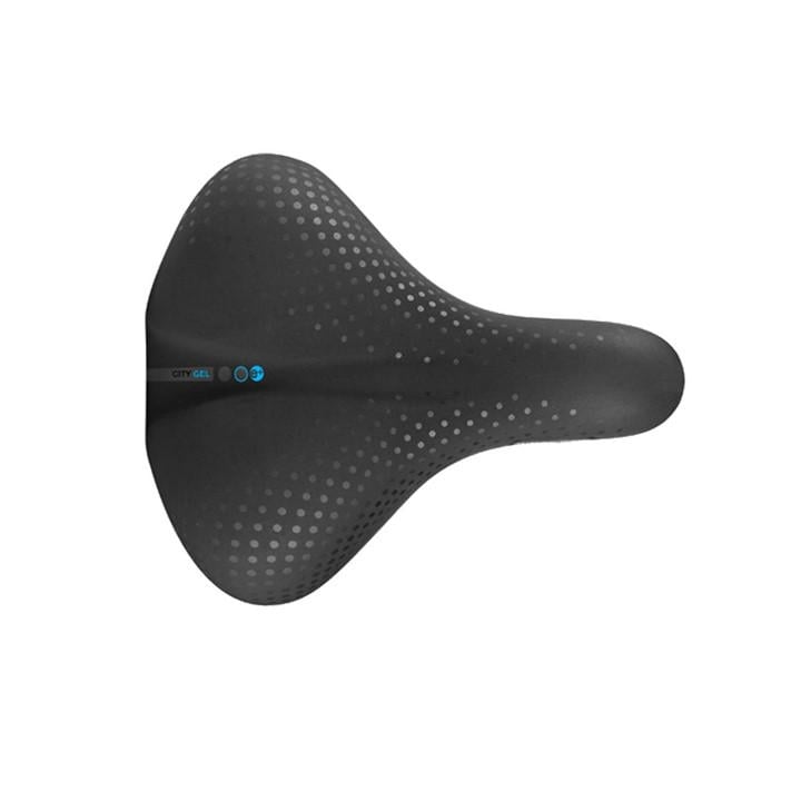 Selle San Marco  Black Bioaktive City Gel Saddle in Size L, Sports Direct