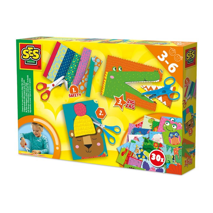 Ses Creative  Kids  I Learn To Use Scissors Step-By-Step, Sports Direct