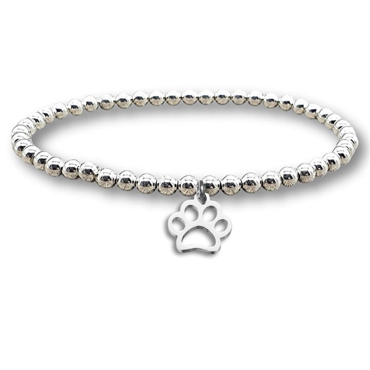 Scotland  Women's  Paw Print Beaded Bracelet Np-Sbpaw, Football by Aye Do, Sports Direct