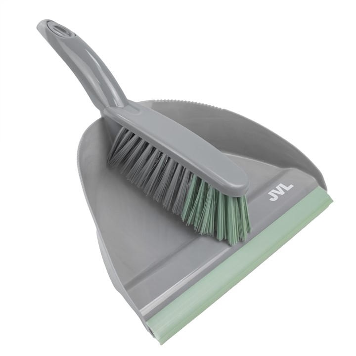 Jvl  Grey Dustpan And Brush Set in Size Size: H:9, Sports Direct