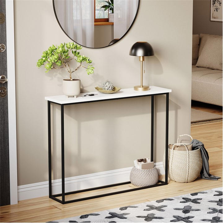 Lassic Yellow Vida Designs Console Table With Metal Legs, Sports Direct