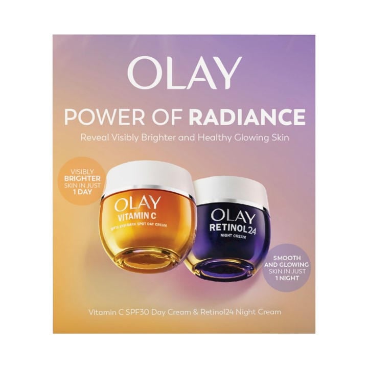 Olay Women's None Radiance Renewal Giftset: Day & Night Cream, Sports Direct