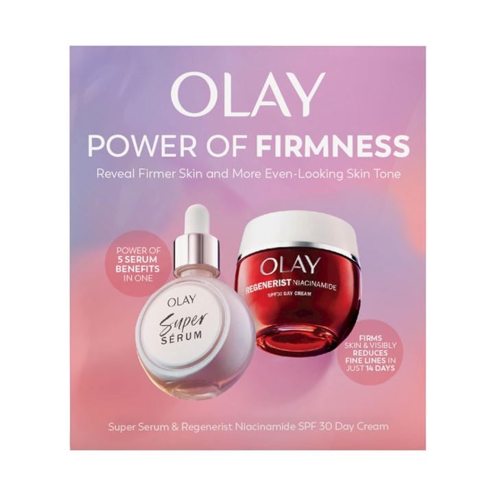 Olay Women's None Super Powered Duo Gift: Serum & Moisturiser, Sports Direct