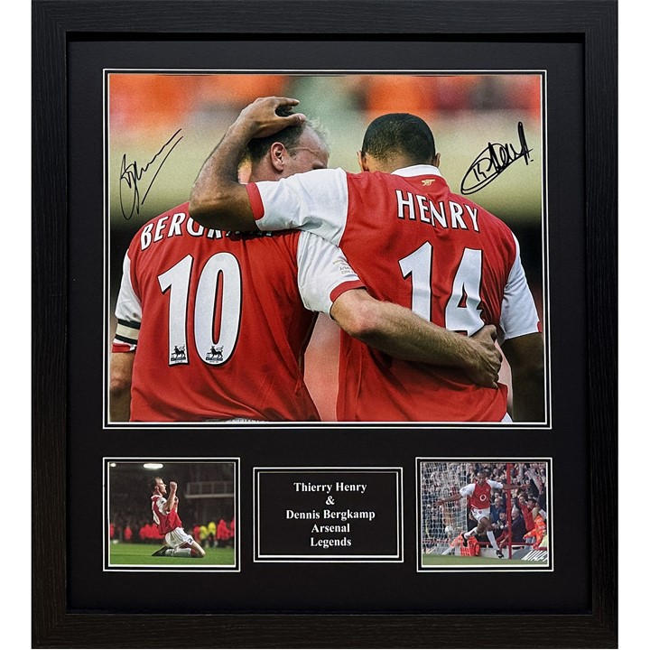 Arsenal    Henry & Bergkamp Dual Signed  Photo, Football by AllStarSignings Ltd, Sports Direct
