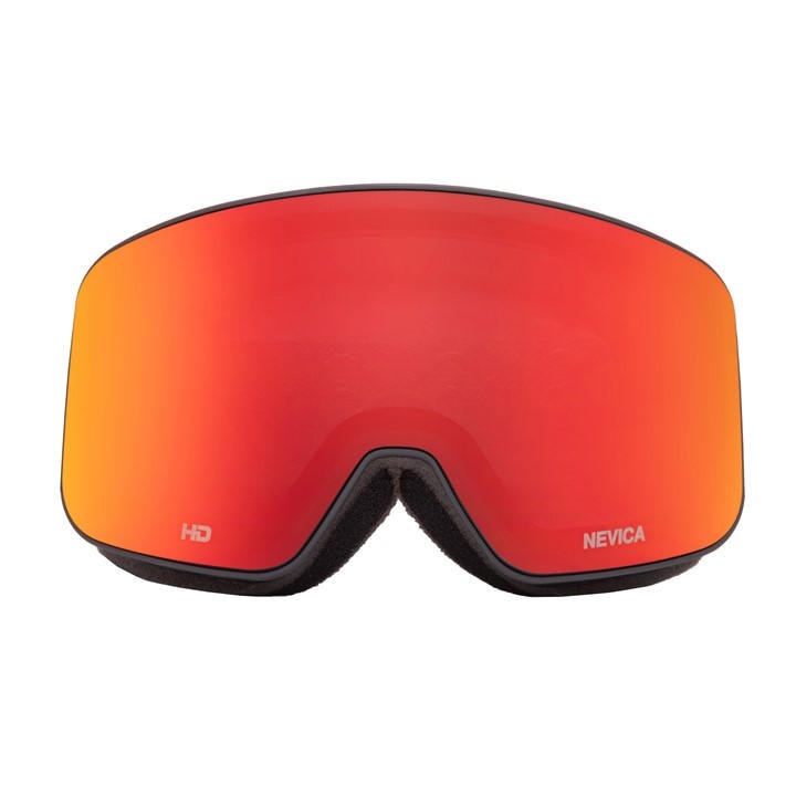 Nevica  Black Vail Over Glasses Compatible Anti-Fog Uv Protection Ski Goggles, Sports Direct