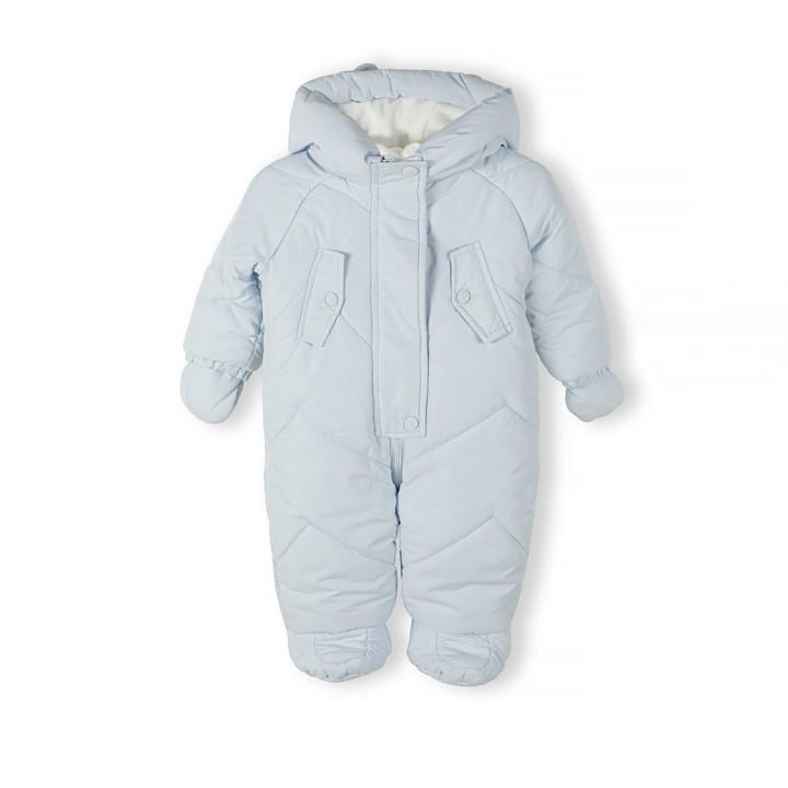 Minoti  Kids Blue Baby Snowsuit With 3D Ears Light in Size 12 - 18 Months, Sports Direct