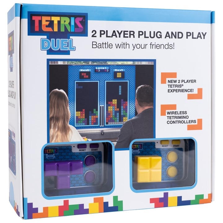 Tetris   Duel 2 Player Plug And Play Game, Sports Direct