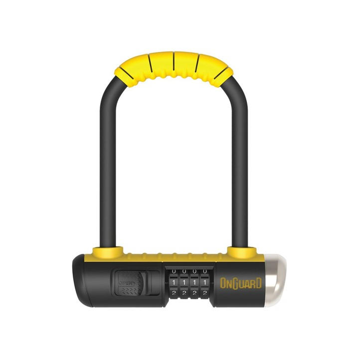 Onguard Unisex Black Bulldog Combo Lock 230Mm