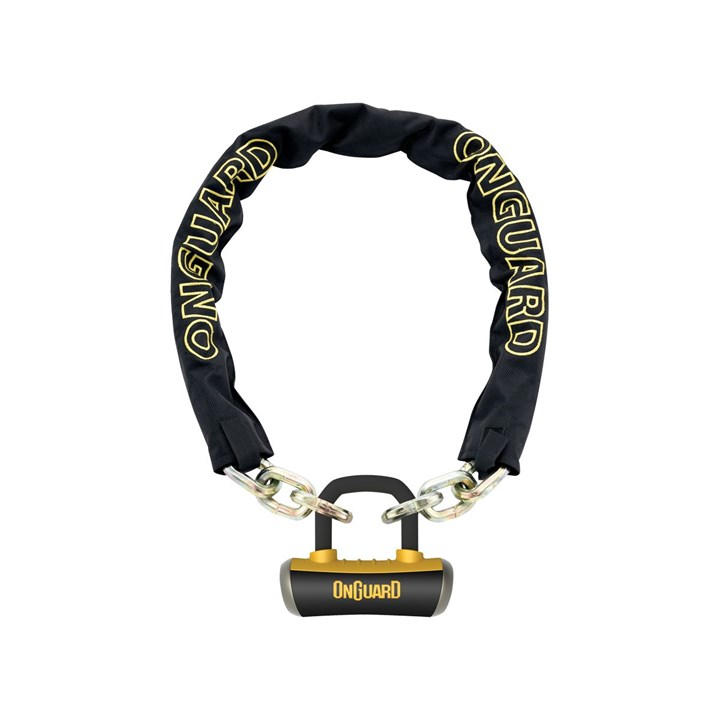 Onguard  Black Mastiff Chain Lock in Size 110cm, Sports Direct
