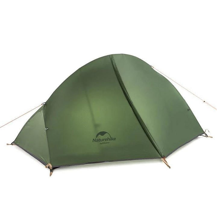 Naturehike  Green Cycling Ultralight 1 Man Tent + Mat in Size 1 Person, Sports Direct