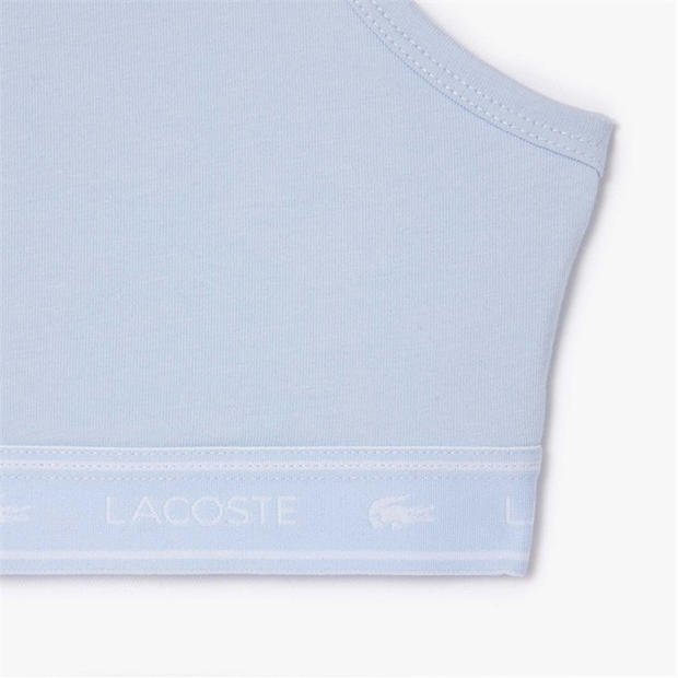 Zils - Lacoste - Stretch Cotton Logo Band Bralette