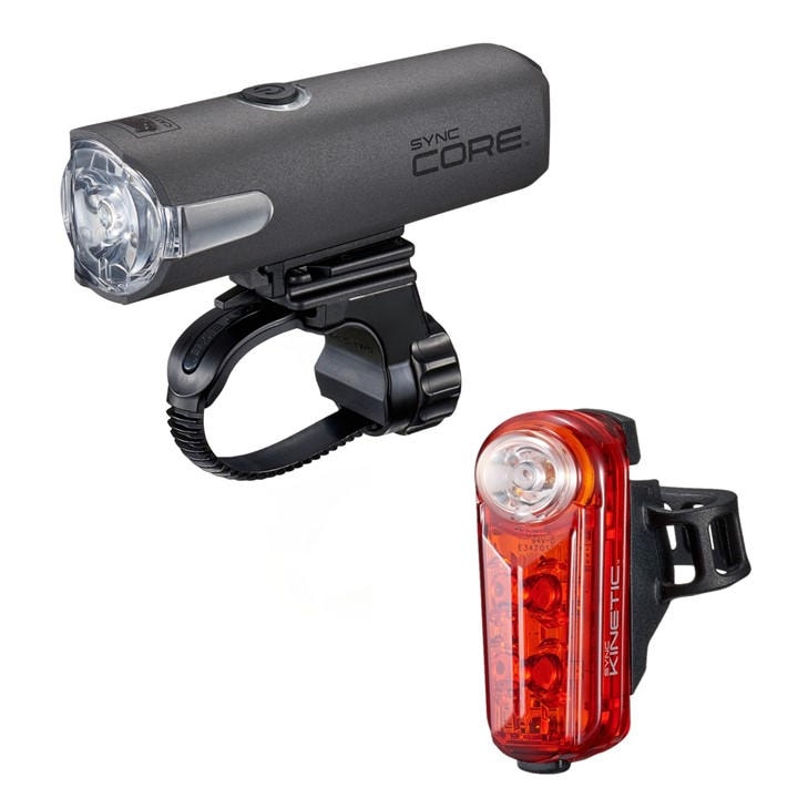 Cateye  None Sync Core / Sync Kinetic Bluetooth Bike Light Set in Size M, Sports Direct