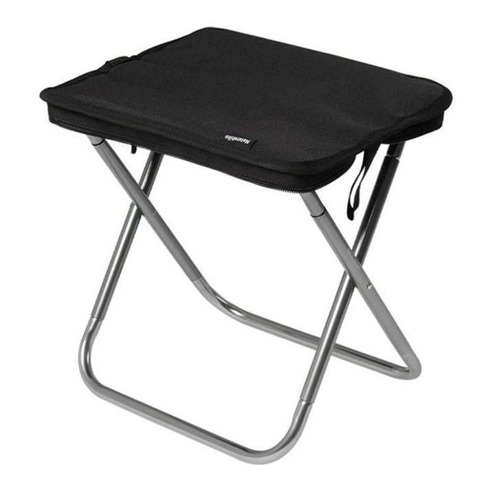 Naturehike  Black Ultralight Outside Folding Stool, Sports Direct