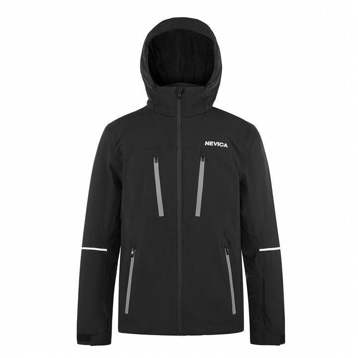 Nevica Men's Black Meribel Waterproof Windproof Ski Jacket in Size XS, Sports Direct