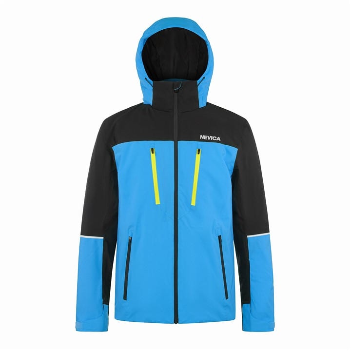 Nevica Men's Blue Meribel Waterproof Windproof Ski Jacket in Size M, Sports Direct