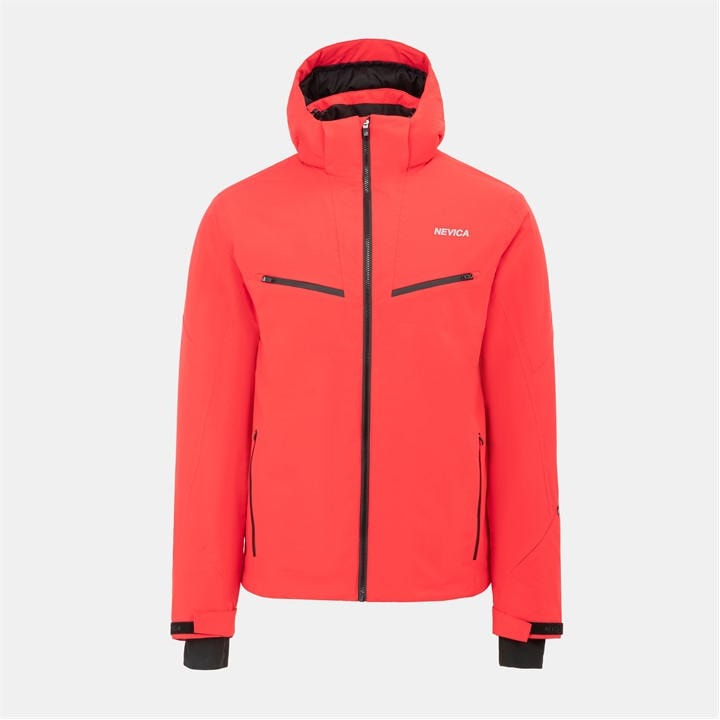 Nevica Men' Red Vail Waterproof Windproof Synthetic Insulated Detachable Hood Ski Jacket in Size S, Sports Direct
