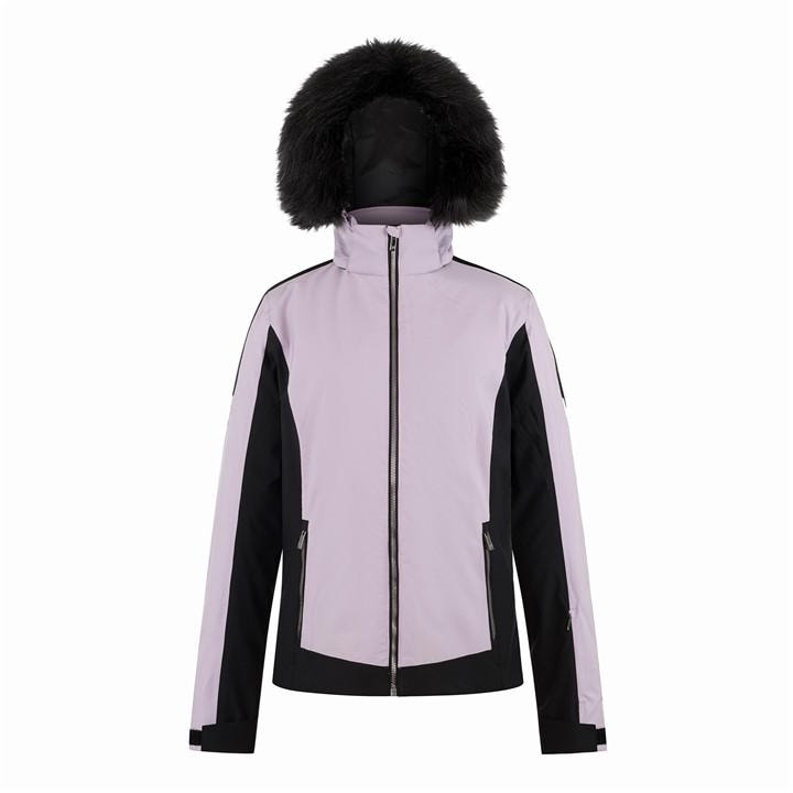 Nevica Women's Purple Meribel Waterproof Windproof Hooded Ski Jacket in Size 10, Sports Direct