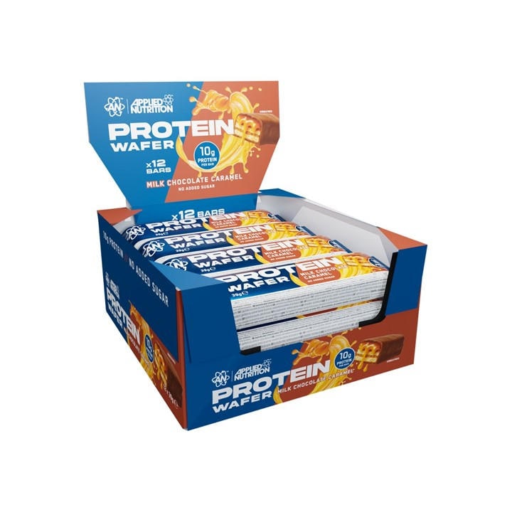 Applied Nutrition  None Applied Nutrition: Protein Wafer Bars (12 X 39G) in Size Pack of 12, Sports Direct