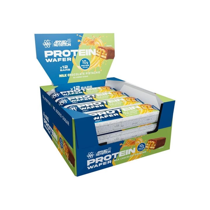 Applied Nutrition  None Applied Nutrition: Protein Wafer Bars (12 X 39G) in Size Pack of 12, Sports Direct