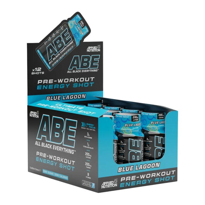 Applied Nutrition Abe Ultimate Pre Workout Shots (12 X 60Ml) - Blue Lagoon - Pack of 12 - Image 7