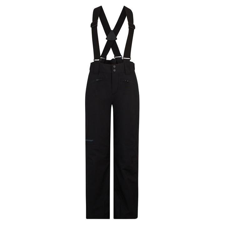 Ziener  Kids Black ' Ski Trousers in Size 7 - 8 Years, Sports Direct