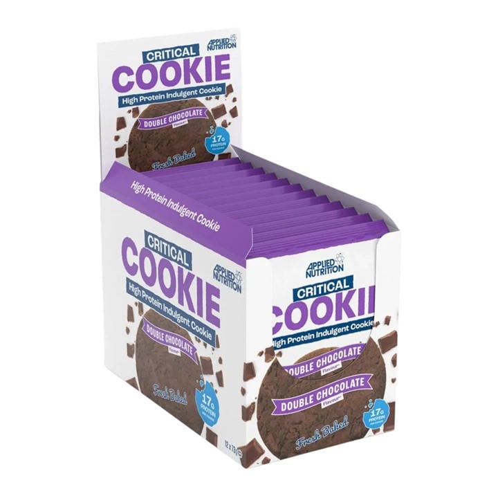 Applied Nutrition  None Critical Cookie (12 X 85G Cookies) in Size Pack of 12, Sports Direct