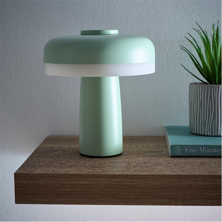 Lyon     Rechargeable Led Table Lamp, Football by K Living, Sports Direct