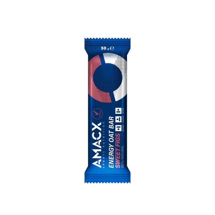 Amacx  None Energy Oat Bars (12 X 50G) in Size Pack of 12, Sports Direct