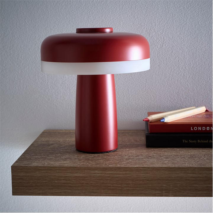 Lyon     Rechargeable Led Table Lamp, Football by K Living, Sports Direct