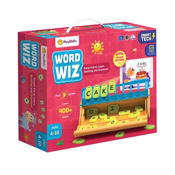 Playshifu  Kids Yellow Word Wiz, Sports Direct