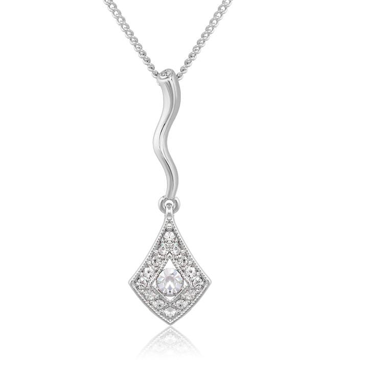 Espree Women's Silver Elite Crystal Diam, Sports Direct