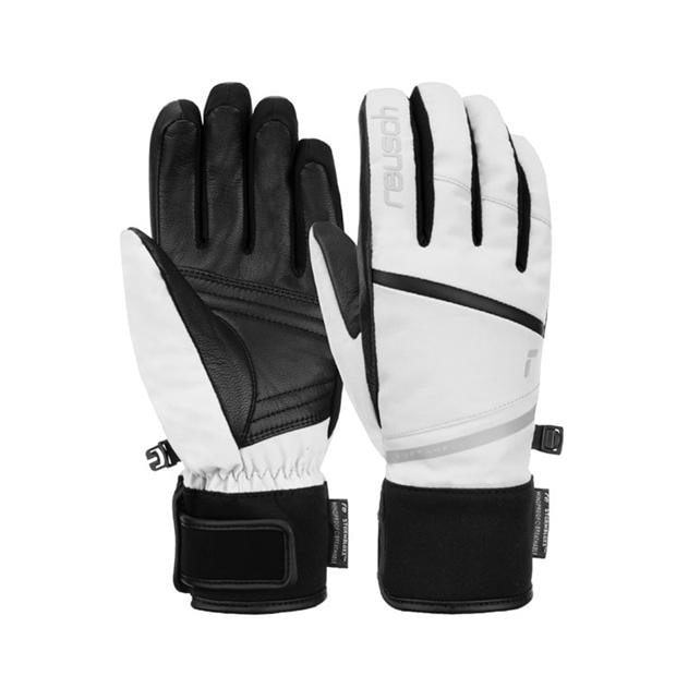 White - Reusch - Women's Tessa Ski Gloves