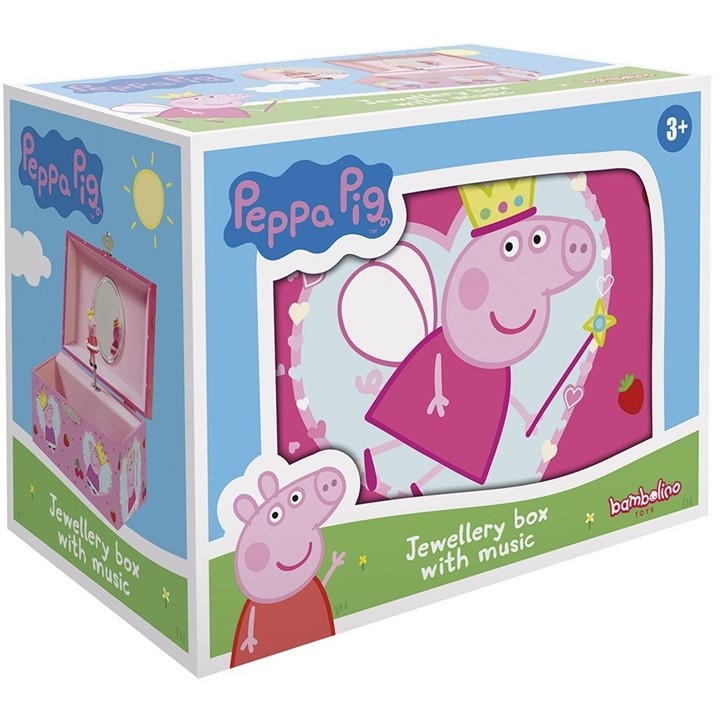 Totum  Kids  Peppa Pig Jewellery Box, Sports Direct