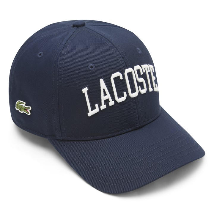Lacoste  Kids Blue Baseball Cap in Size Junior, Sports Direct