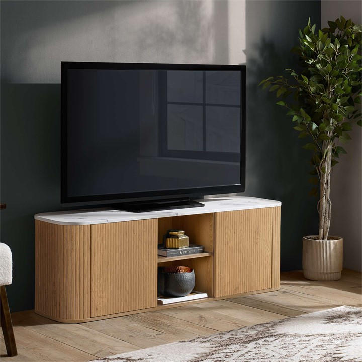 Birlea  Nude Russo Large Tv Unit, Sports Direct