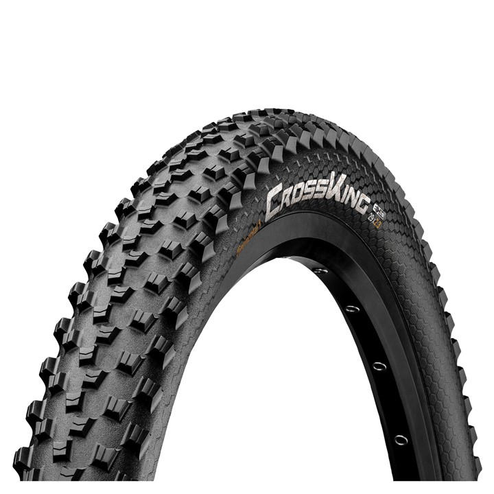 Continental  Black Cross King Tyre - Wire Bead in Size 27.5X2.30, Sports Direct