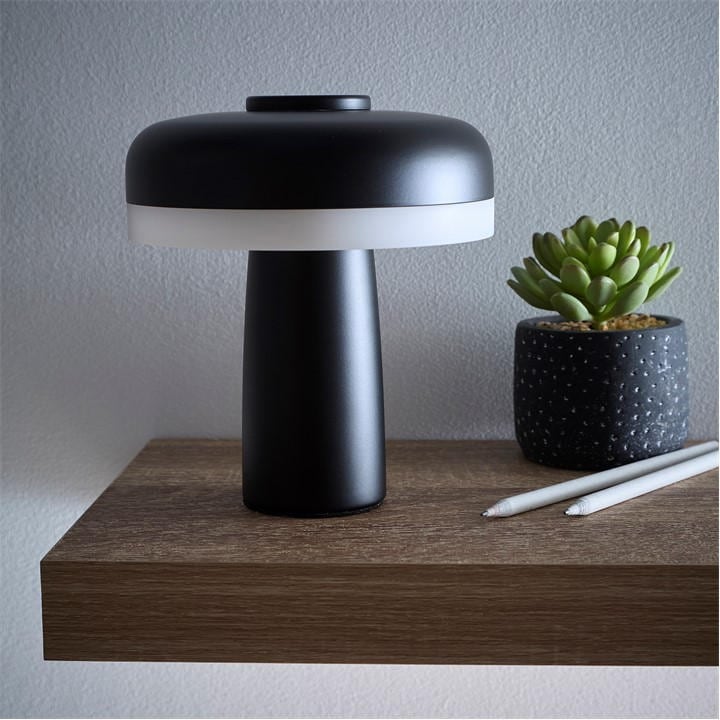 Lyon     Rechargeable Led Table Lamp, Football by K Living, Sports Direct