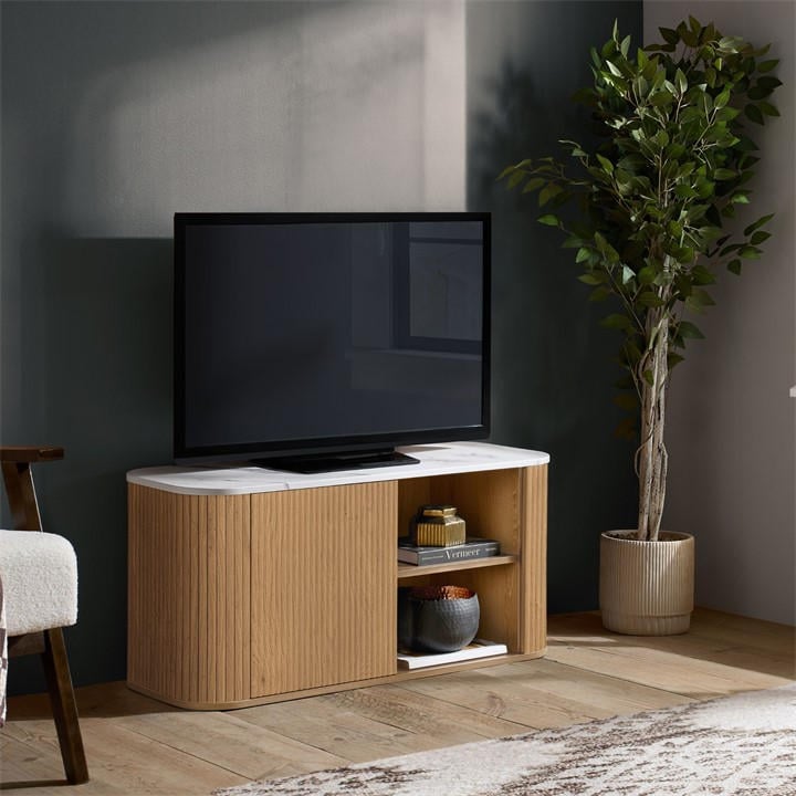 Birlea  Nude Russo Small Tv Unit, Sports Direct